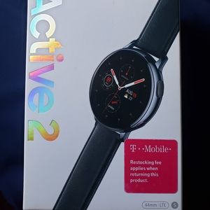 Black Samsung Galaxy Watch Active 2